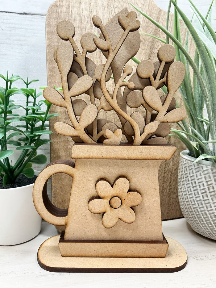 Layered Pitcher Flowers DIY Kit