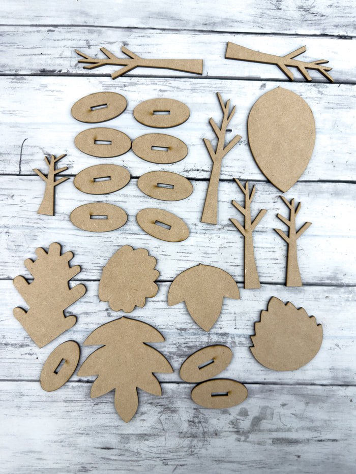 Leaf Trees DIY Kit