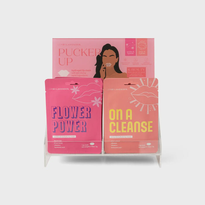 Lemon Lavender Pucker Up Hydrogel Lip Mask