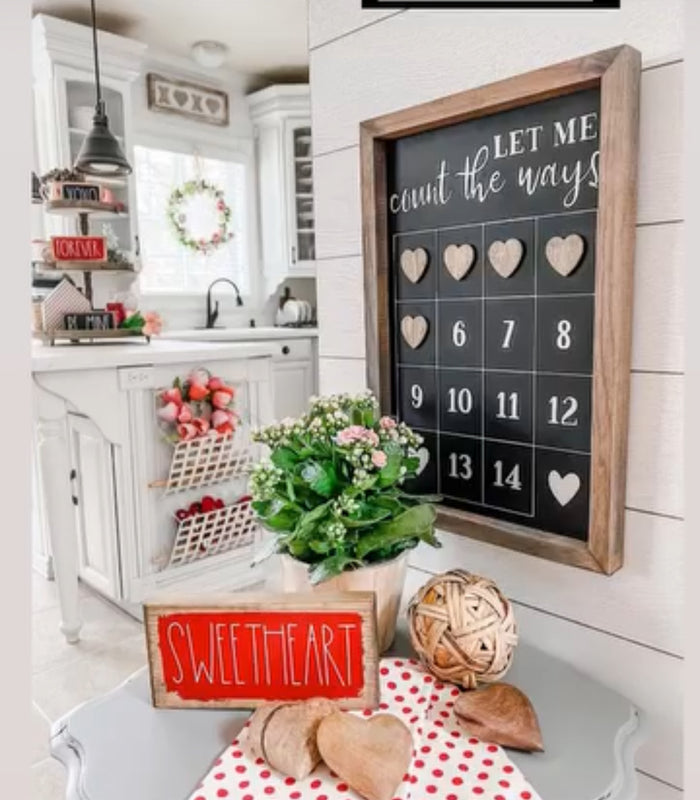 Let Me Count The Ways Valentines Countdown