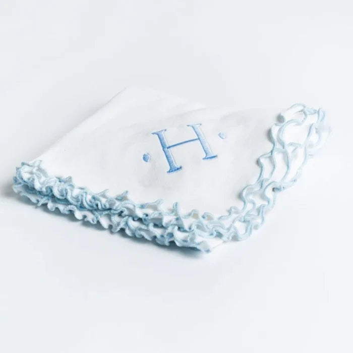 Lettuce Leaf Blanket - Blue