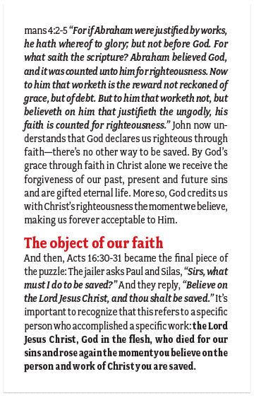 Liberation From Self-Righteousness