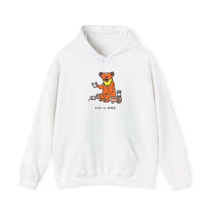 Life is DeadSnackin' Bear Hoodie