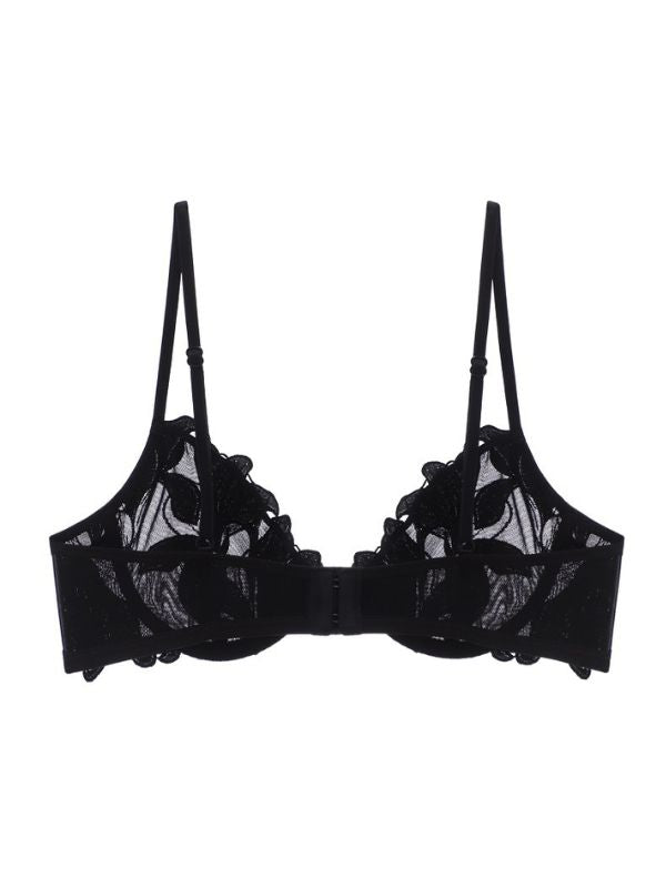 Lily Embroidered Mesh Panties