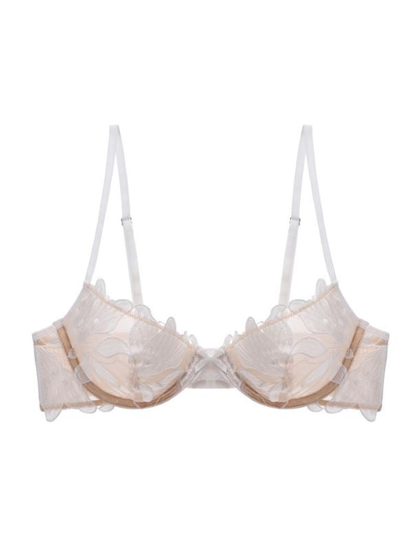Lily Embroidered Mesh Panties