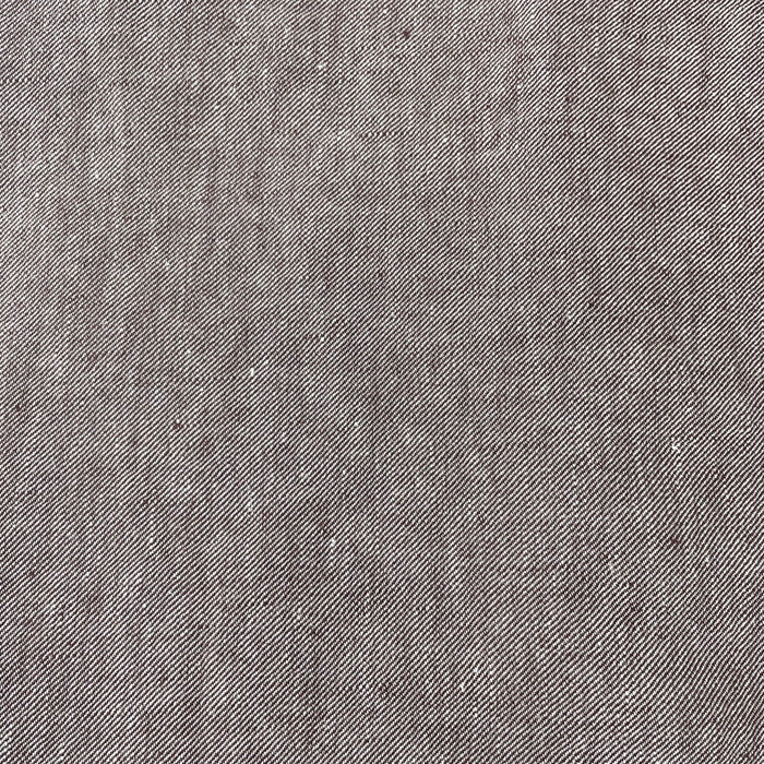 Linen Brown Twill Fabric 4796 - The Linen Lab - Brown