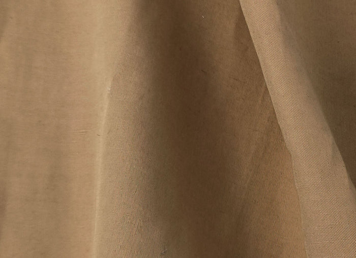 Linen Cotton Compact Twill Solid Fabric 3154 - The Linen Lab - Beige