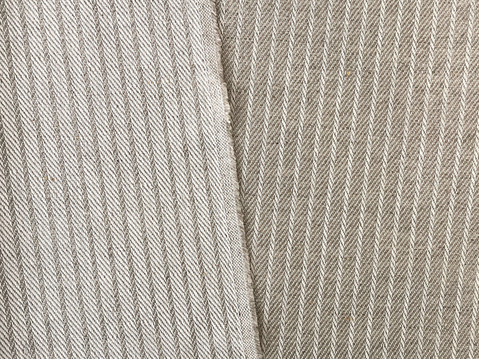 Linen Cotton Fabric – Dobby Herringbone Twill Weave, Medium Heavy Weight 1592