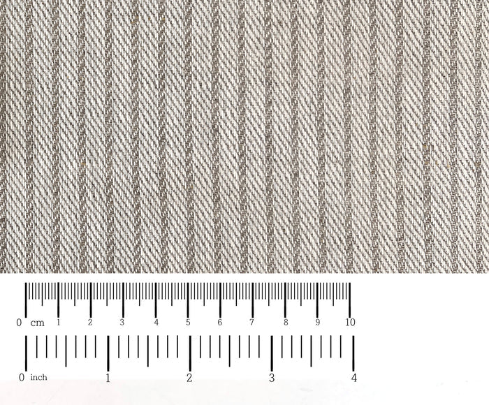 Linen Cotton Fabric – Dobby Herringbone Twill Weave, Medium Heavy Weight 1592