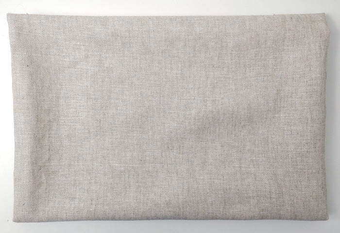 Linen Cotton Natural Color Fabric Basketweave 7658 - The Linen Lab - Natural(light)