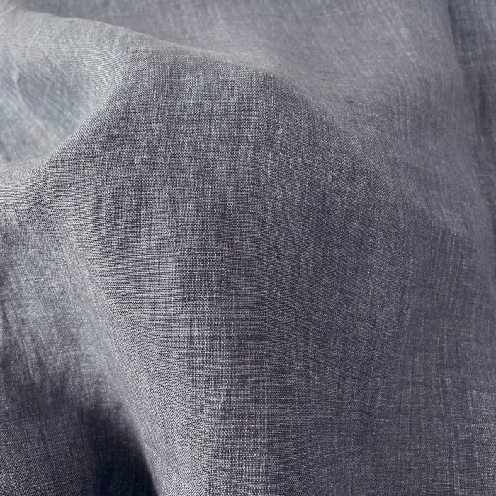 Linen Fabric Medium Weight Soft Touch 14S 6220 6600 6366 7369 - The Linen Lab - Blue
