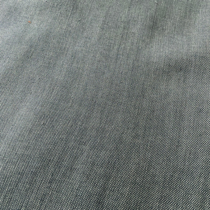 Linen Natural Grey Dot Fabric 7288 7438 - The Linen Lab - Natural