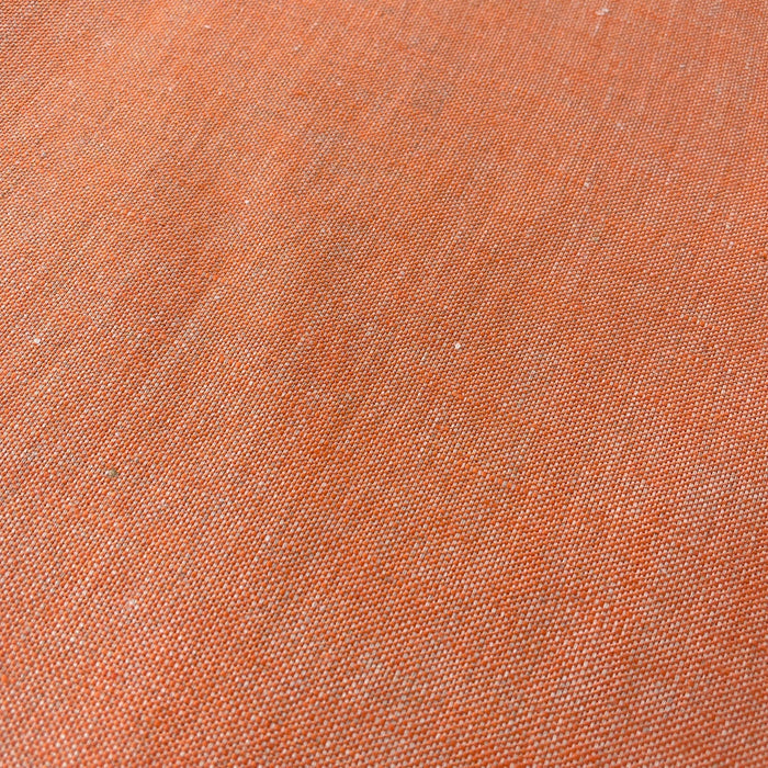 Linen Orange Dot Fabric 3509 - The Linen Lab - Orange
