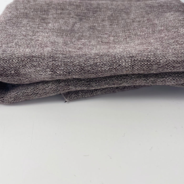 Linen Wool Fabric 6105 6106 6107 - The Linen Lab - Grey