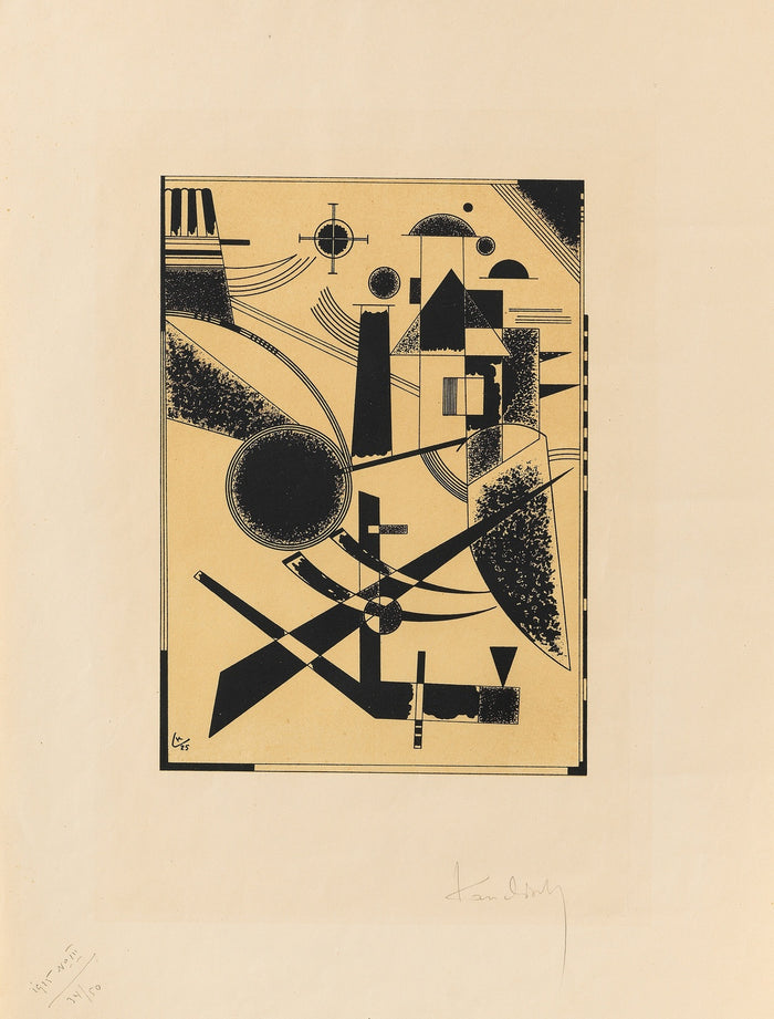 Lithographie No. III by Wassily Kandinsky, 1925
