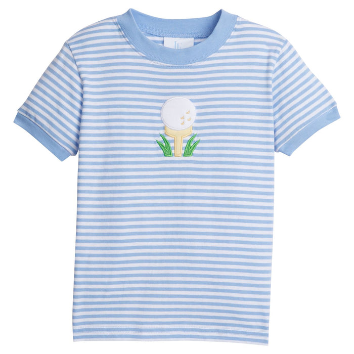 Little English - Appliqué T-Shirt - Golf Tee