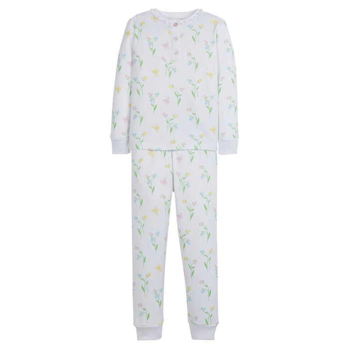 Little English - Kids Pajamas - Butterfly Garden