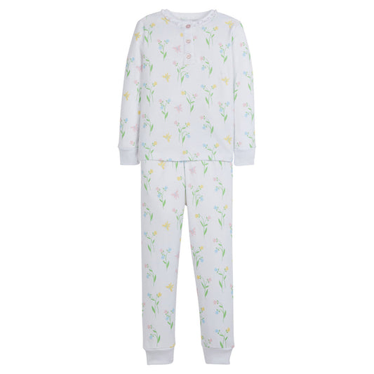 Little English - Kids Pajamas - Butterfly Garden