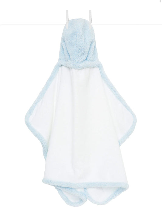 Little Giraffe - Chenille Baby Towel - Blue