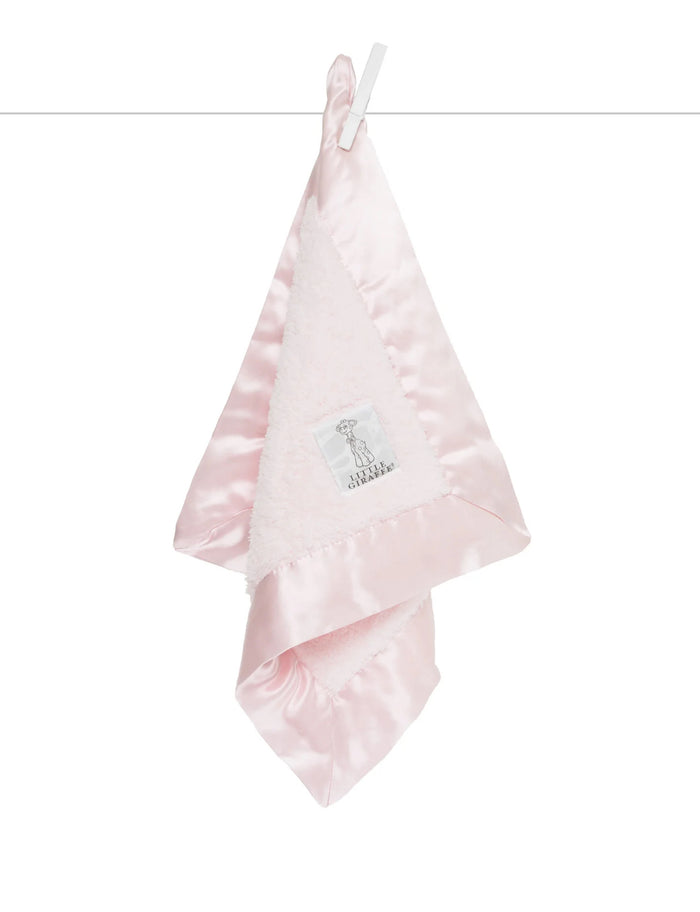 Little Giraffe - Chenille Blanky - Pink