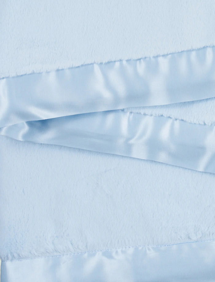Little Giraffe - Luxe Baby Blanket - Blue