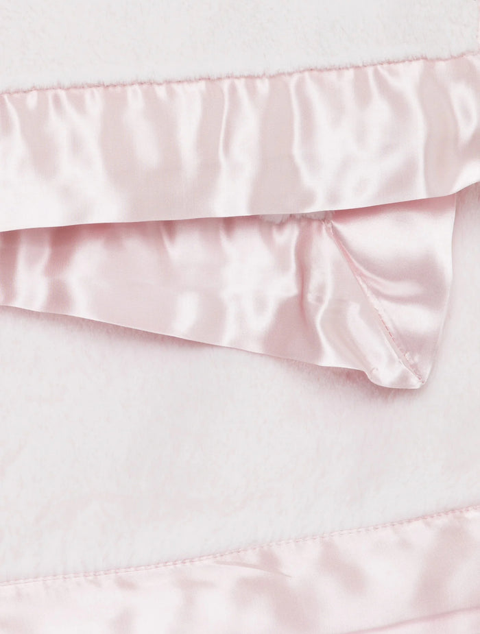 Little Giraffe - Luxe Baby Blanket - Pink