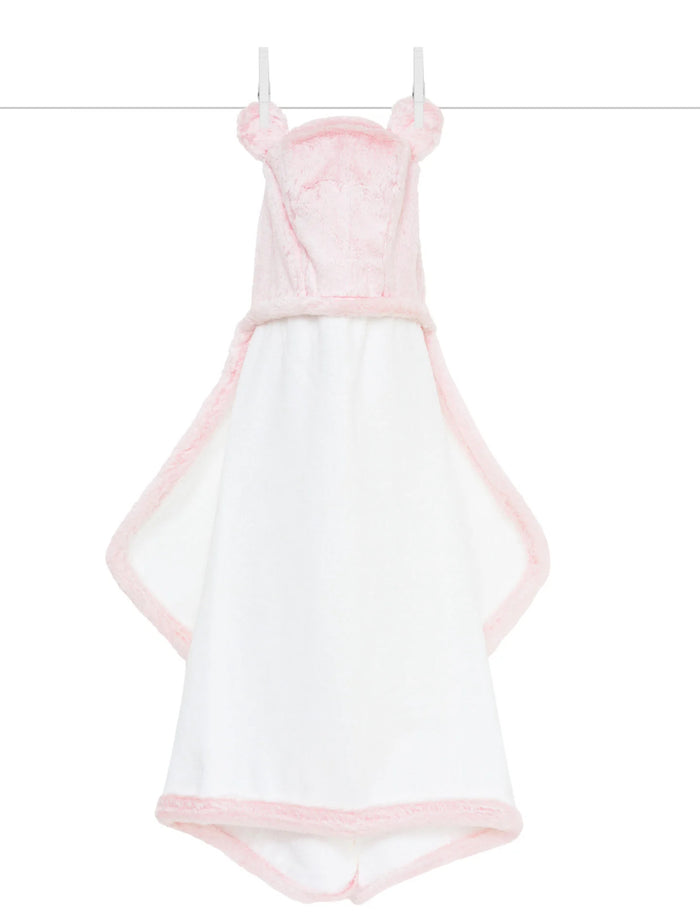 Little Giraffe - Luxe Baby Towel - Pink