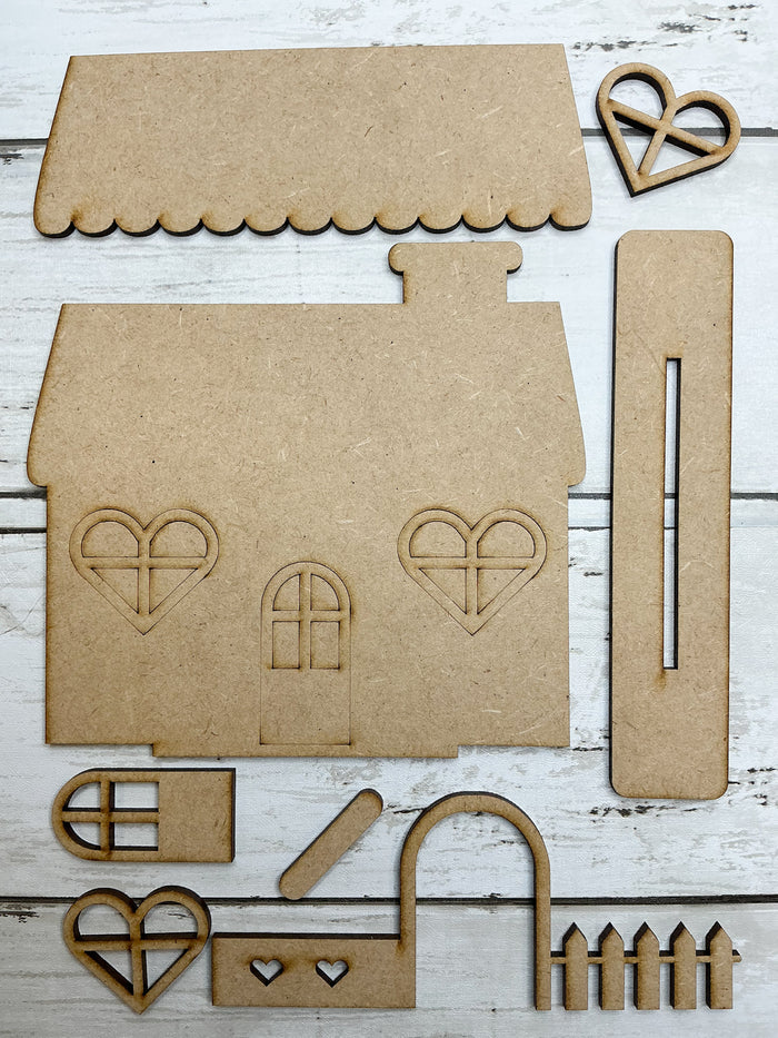 Little Valentine’s House Sitter DIY Kit