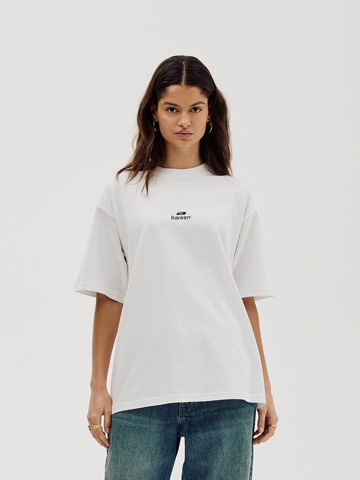 Logo Box Fit, Women - White