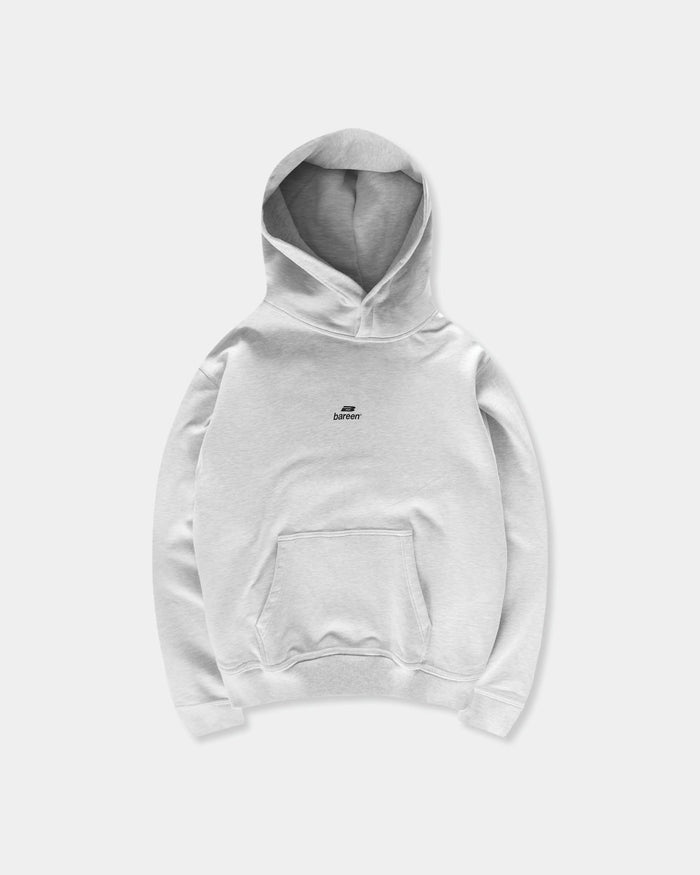 Logo Oversize Hoodie, Women - Cloudy Grey