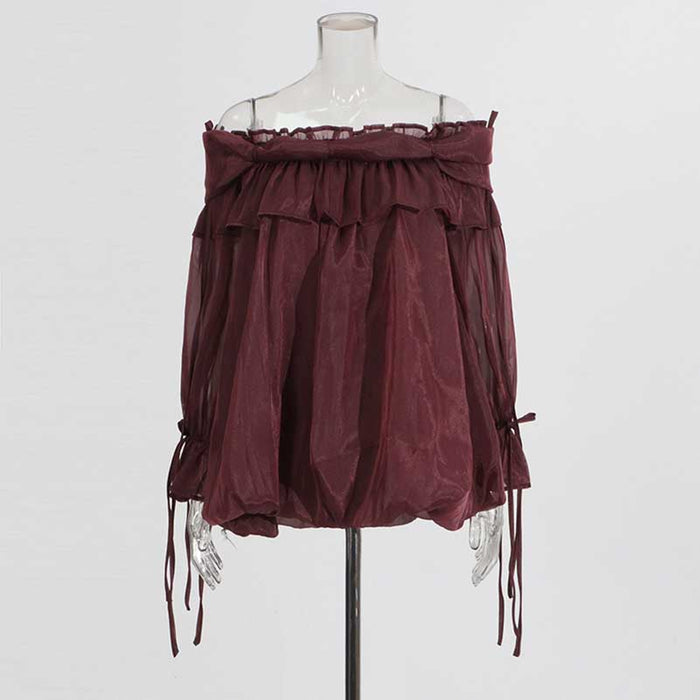 Burgundy / S