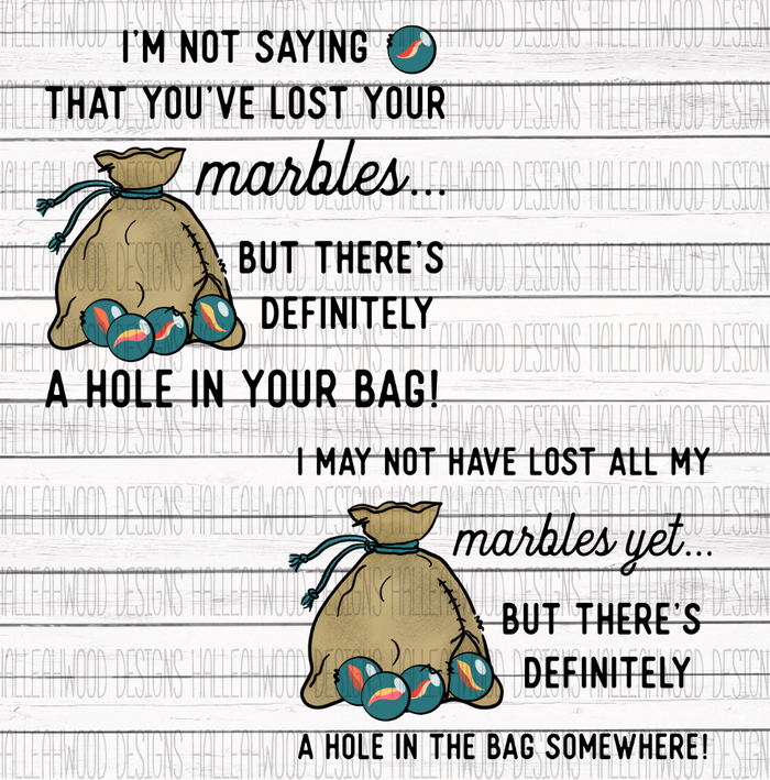 Lost my Marbles