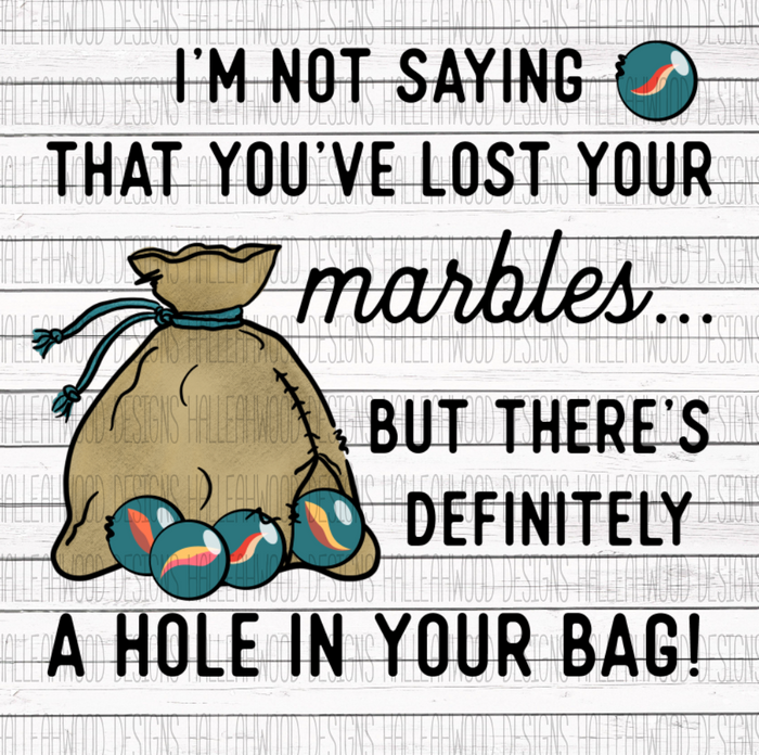Lost my Marbles