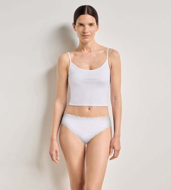 Lot de 2 culottes gris cendre Daily Coton Dentelle