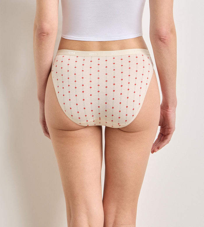 Lot de 3 culottes fleurs douces Les Pockets Coton