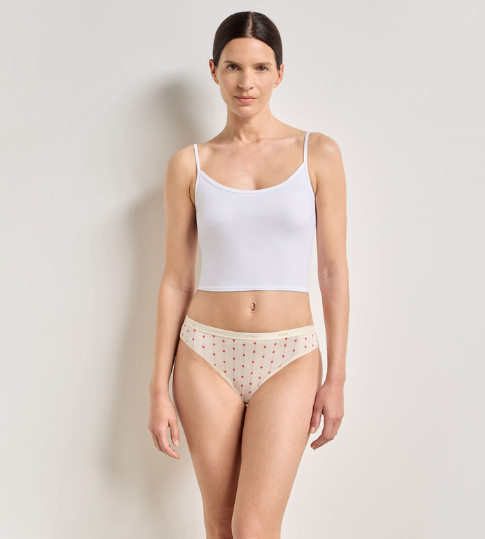 Lot de 3 culottes fleurs douces Les Pockets Coton