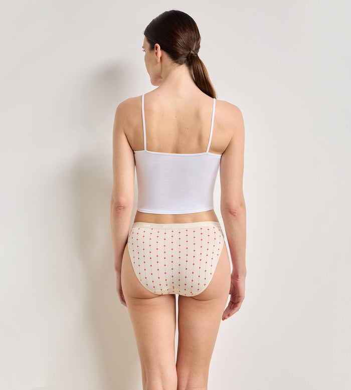 Lot de 3 culottes fleurs douces Les Pockets Coton