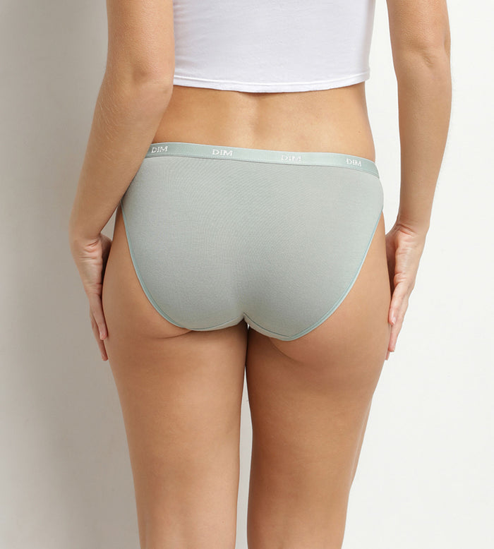 Lot de 5 slips femme coton stretch terracotta Les Pockets Ecodim