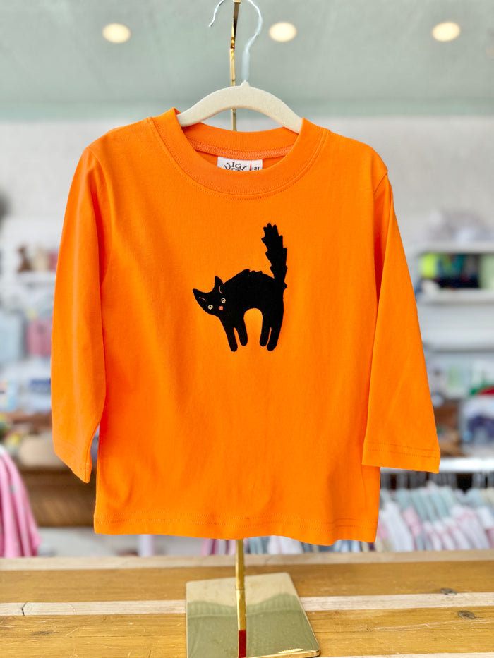 Luigi - Long Sleeve Tee - Black Cat