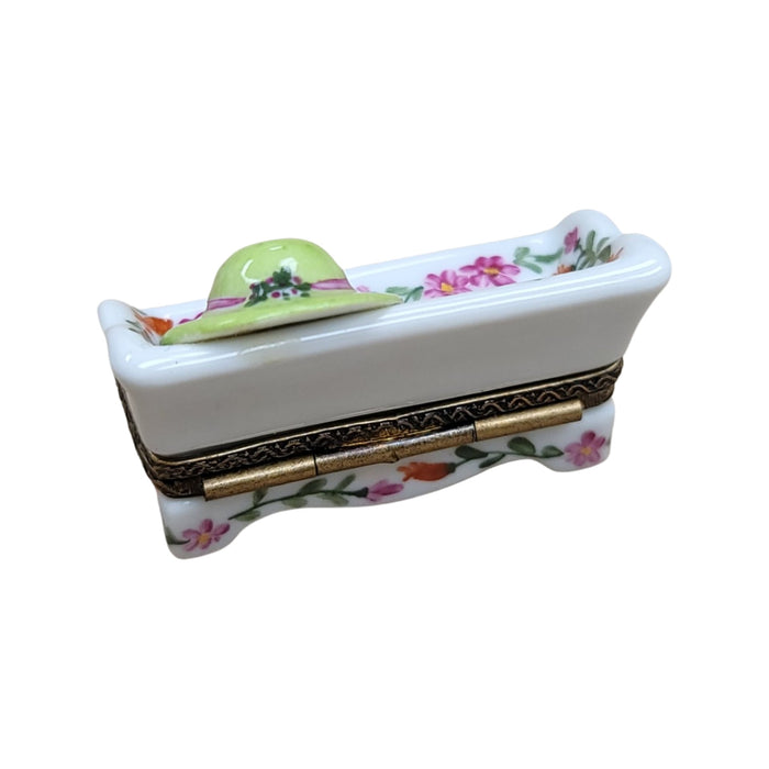 Lutyens Garden Bench Limoges Box Porcelain Limoges Garden French Trinket Box
