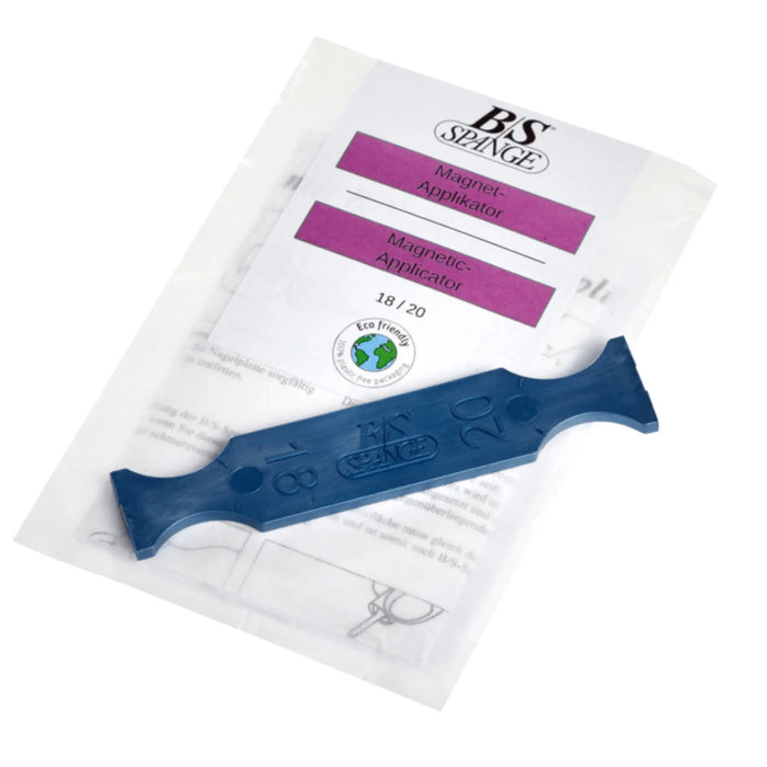 Magnetic applicator for B/S tabs - Individually or in batches - Ruck B/S Spange