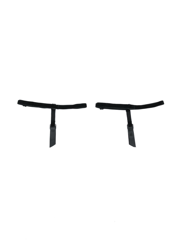 Maison Close Garter Suspenders Noir