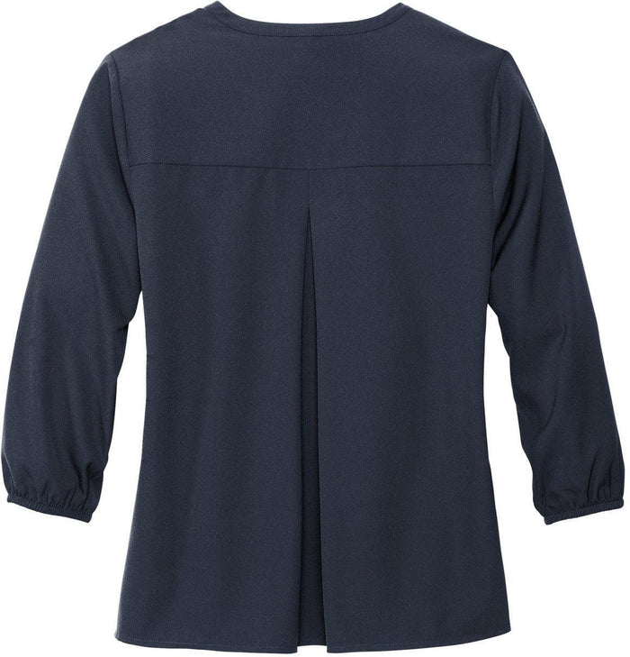 no-logo MERCER+METTLE Ladies Stretch Crepe 3/4-Sleeve Blouse-Regular-Mercer Mettle-Thread Logic