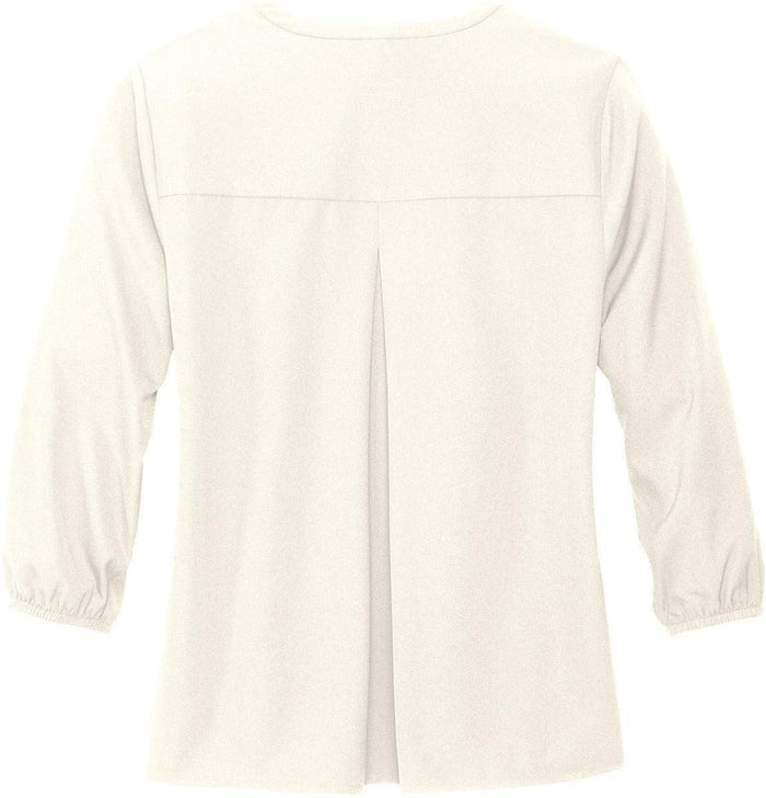 no-logo MERCER+METTLE Ladies Stretch Crepe 3/4-Sleeve Blouse-Regular-Mercer Mettle-Thread Logic