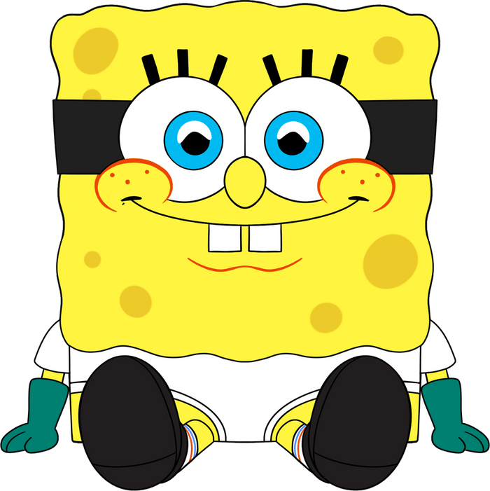 Mermaidman SpongeBob Plush (9in)