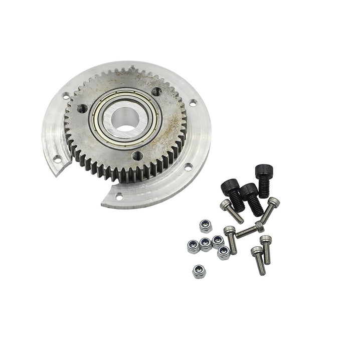 Metal Rotary Gear Plate With Pinion for Huina 1550/1592/1593/1594 Excavator