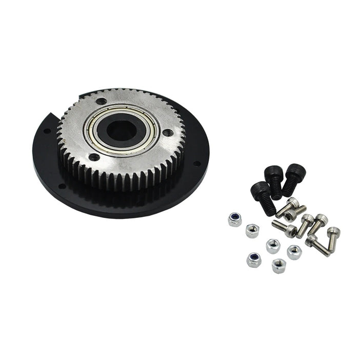 Metal Rotary Gear Plate With Pinion for Huina 1550/1592/1593/1594 Excavator