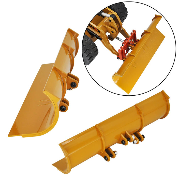 Metal Snow Plow Shovel Bucket for huina 1583