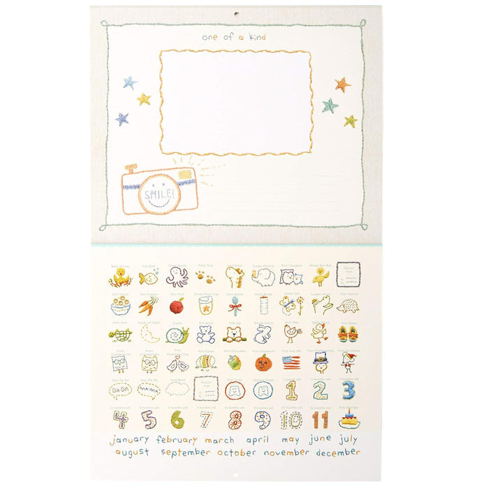 Milestone Calendar - Made With Love