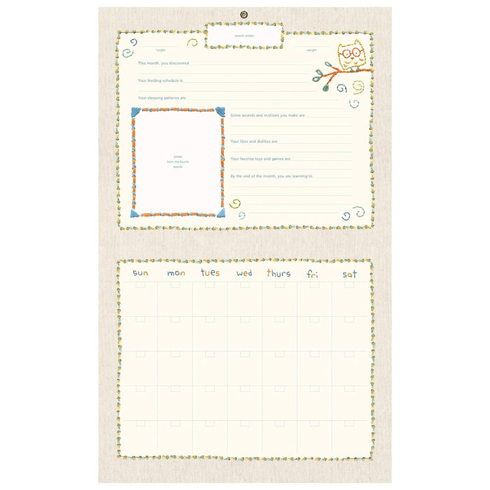 Milestone Calendar - Made With Love